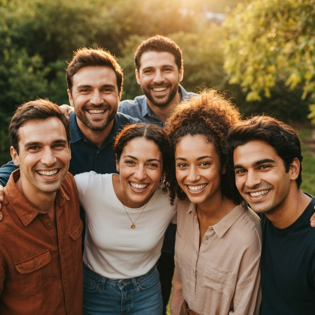 Os quatro amigos fundadores do Destranca Ruas